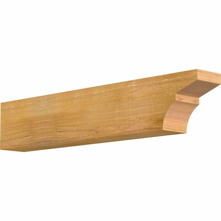 Ekena Millwork Monterey Rough Sawn Rafter Tail, Western Red Cedar, 4"W x 6"H x 32"L RFT04X06X32MON00RWR